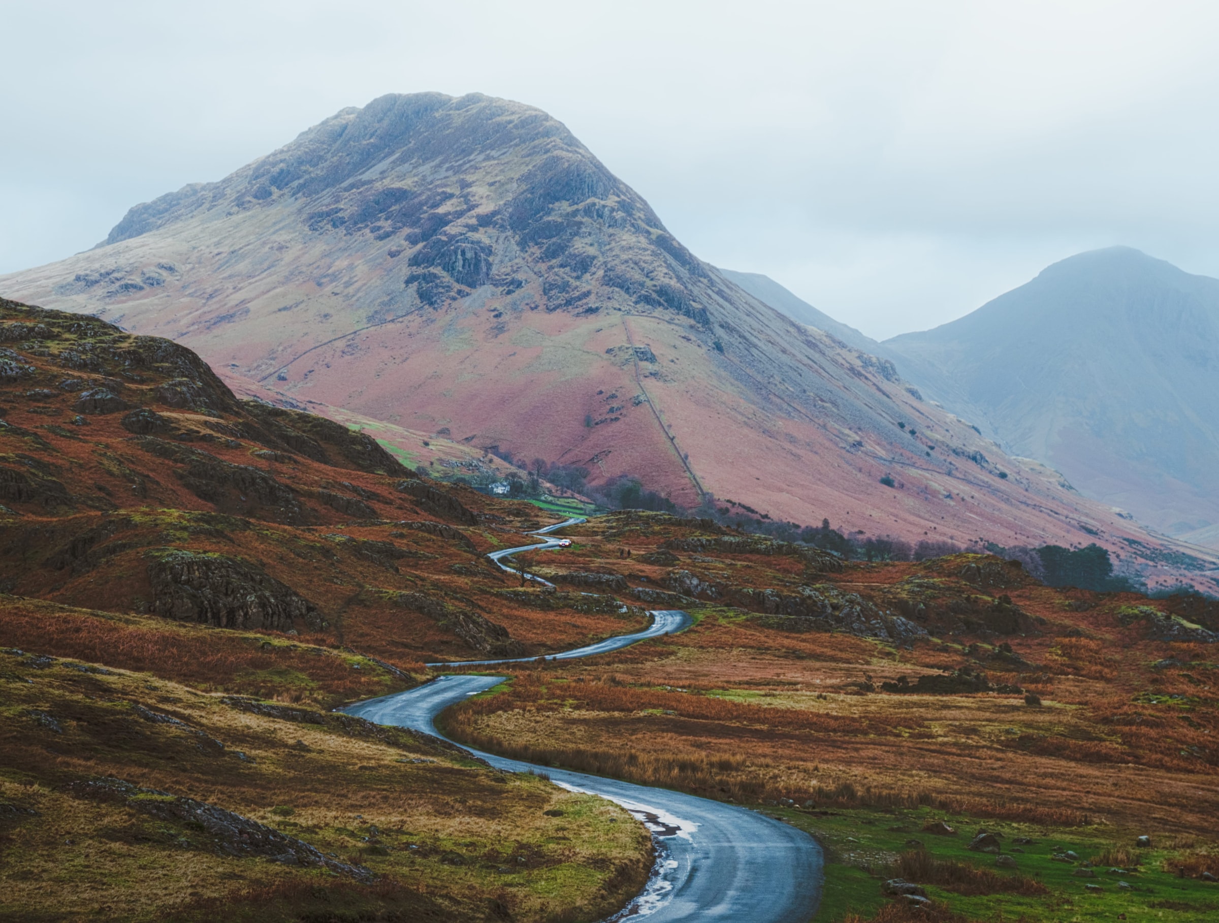 cumbrian hill scene