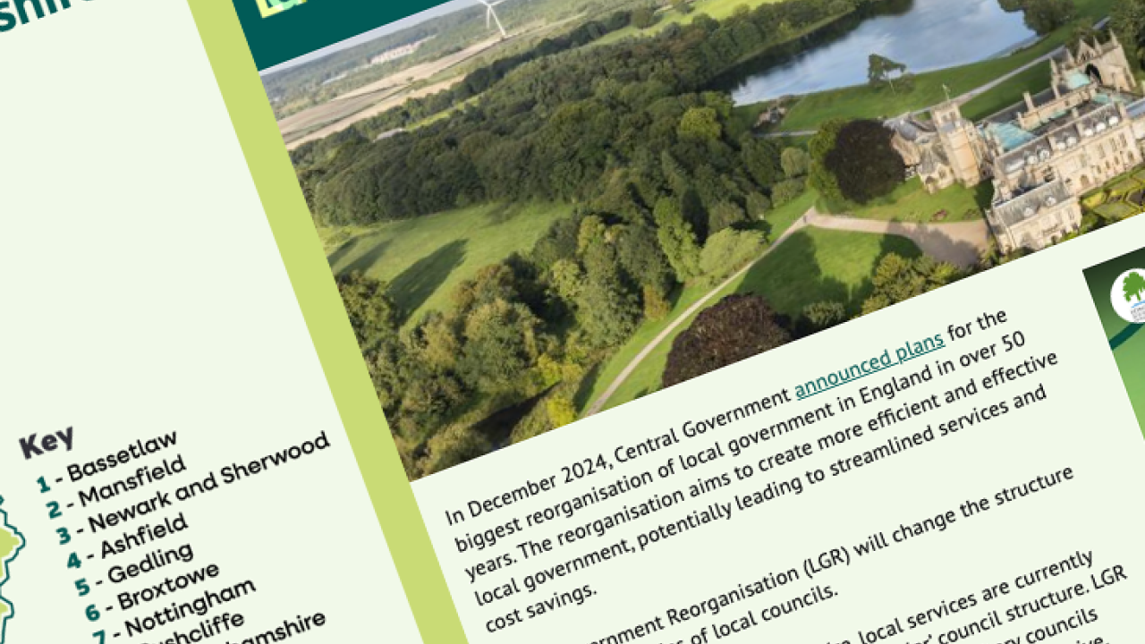 Screenshots of LGR Notts website