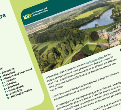 Screenshots of LGR Notts website